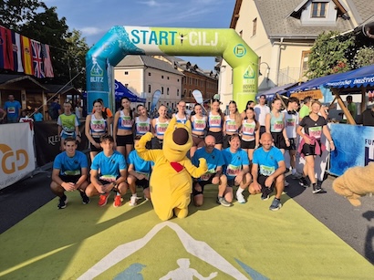Bravo, ekipa! Uspešno premagana proga na Bovškem Blitz maratonu